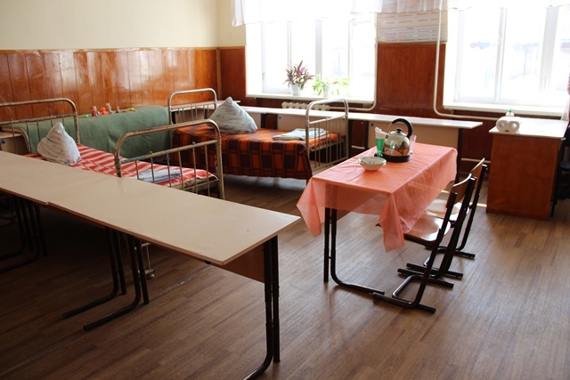 В Бузулукской школе оборудован пункт временного пребывания людей
